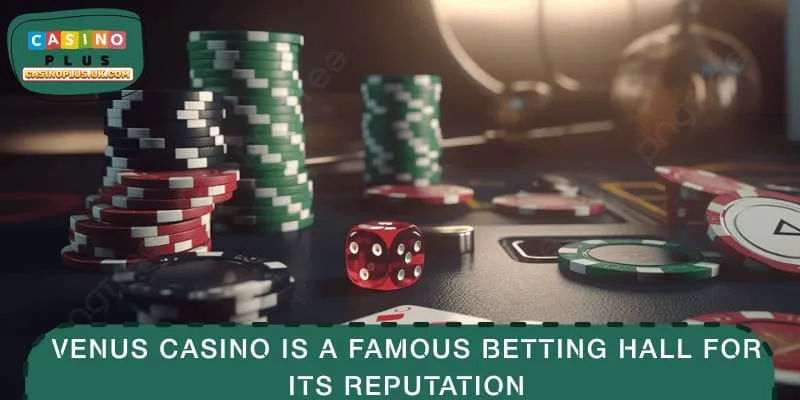 Blackjack is a game in the Venus casino CASINO PLUS lobby