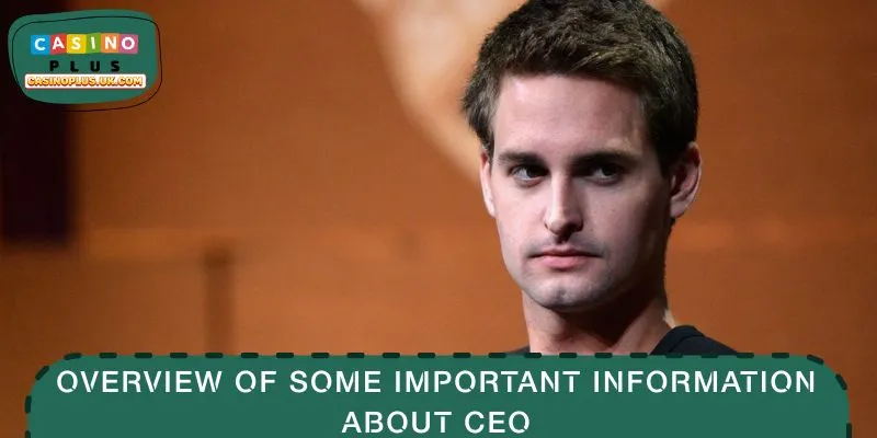 Overview of some important information about CEO